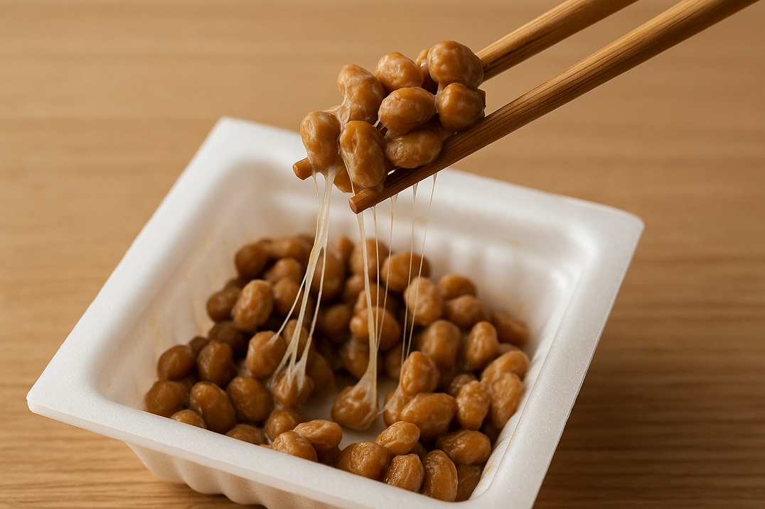 糸を引く納豆