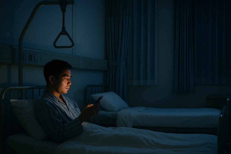 入院中の夜の過ごし方