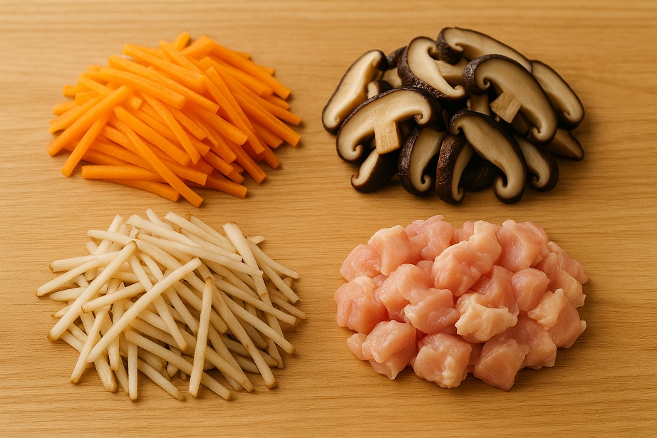 炊き込みご飯の具材