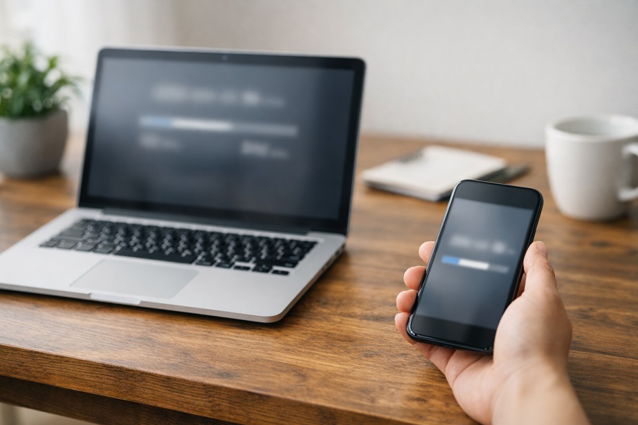 現代的なデスクワーク環境